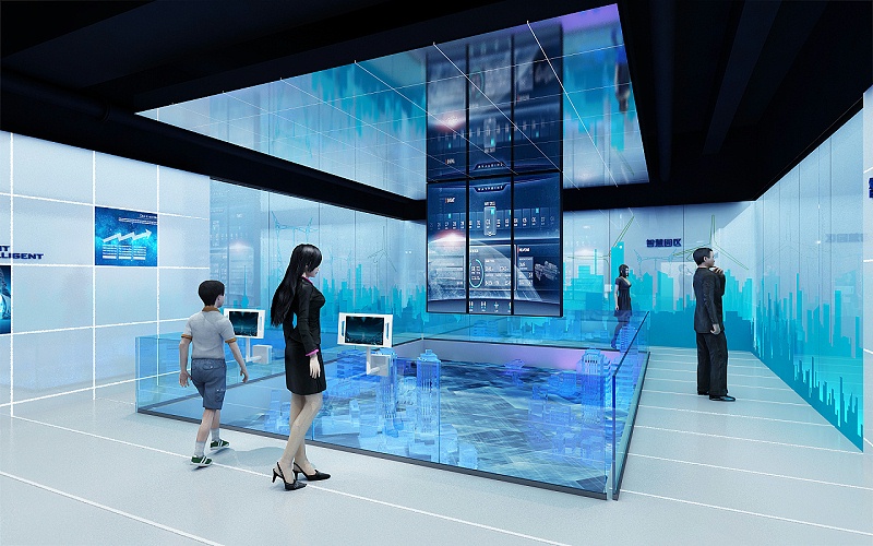 數(shù)字展廳裸眼3D展示，3D全息展廳的綜合應用