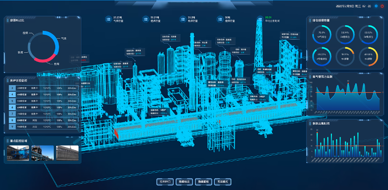 新建工廠3D可視化建設(shè)是什么樣的？